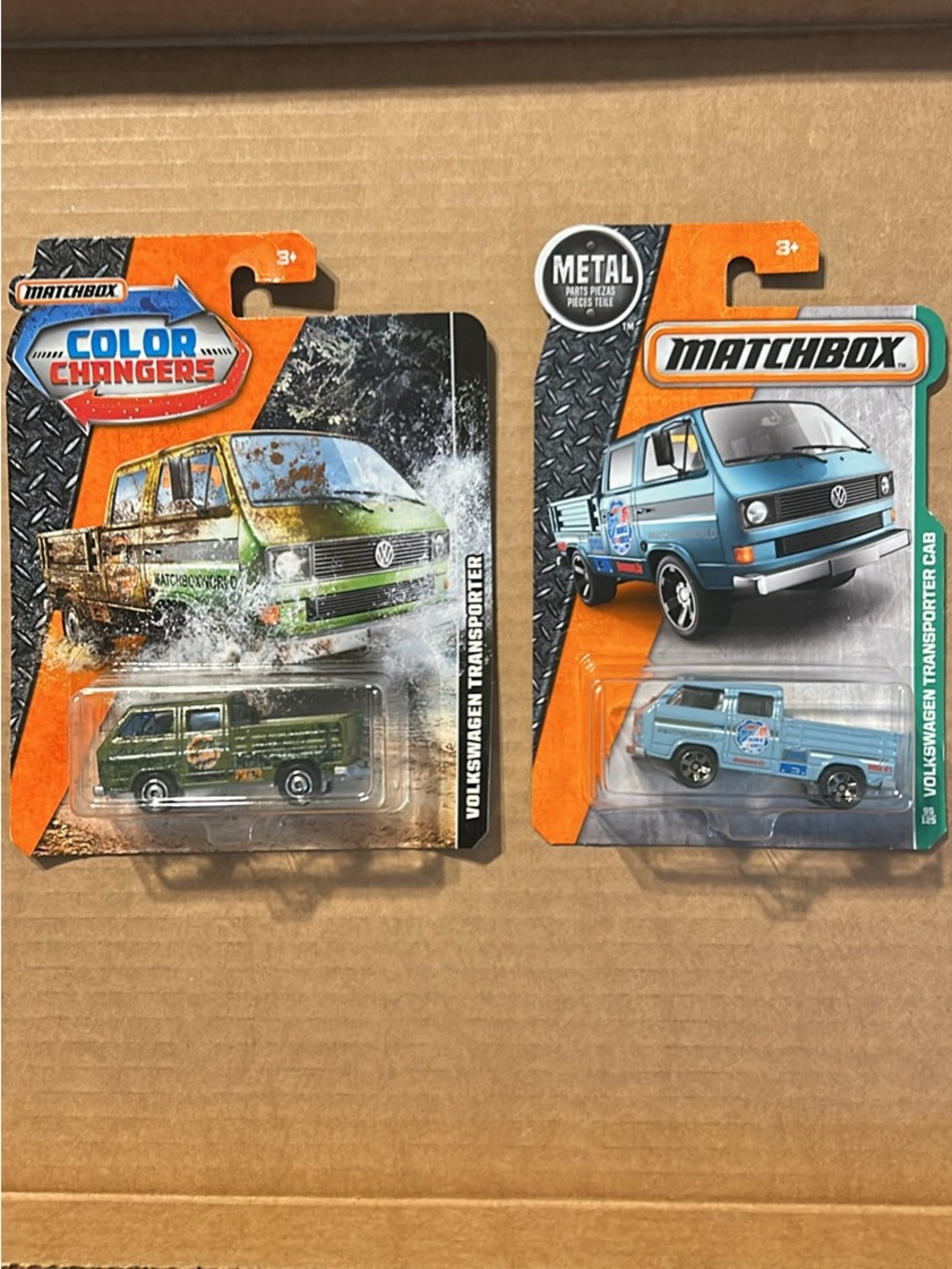 Matchbox Volkswagen Transporter Cab and Color Changer